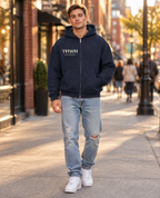 „YHWH“ – Oversized Zipper Hoodie | Unisex