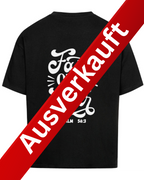 Christliches Oversized T-Shirt ... Faith over Fear Backprint