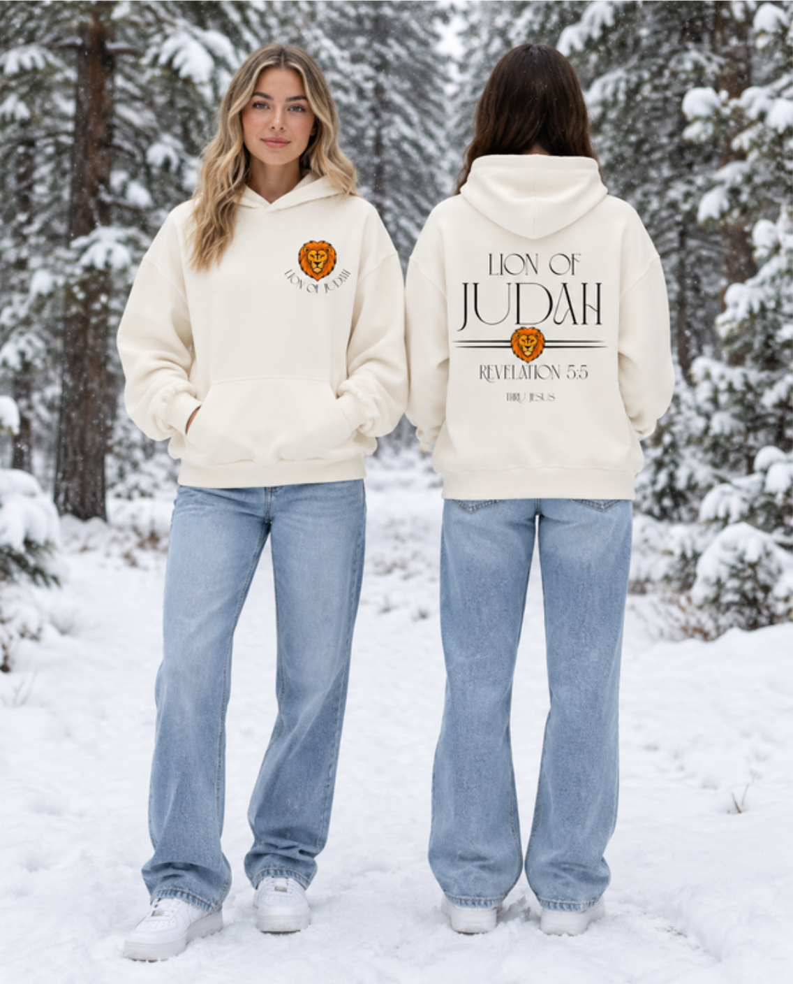 "Lion of Judah" – Oversized Hoodie