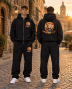 „Kingdom Wear“ – Oversized Set | Zipper & Sweatpants