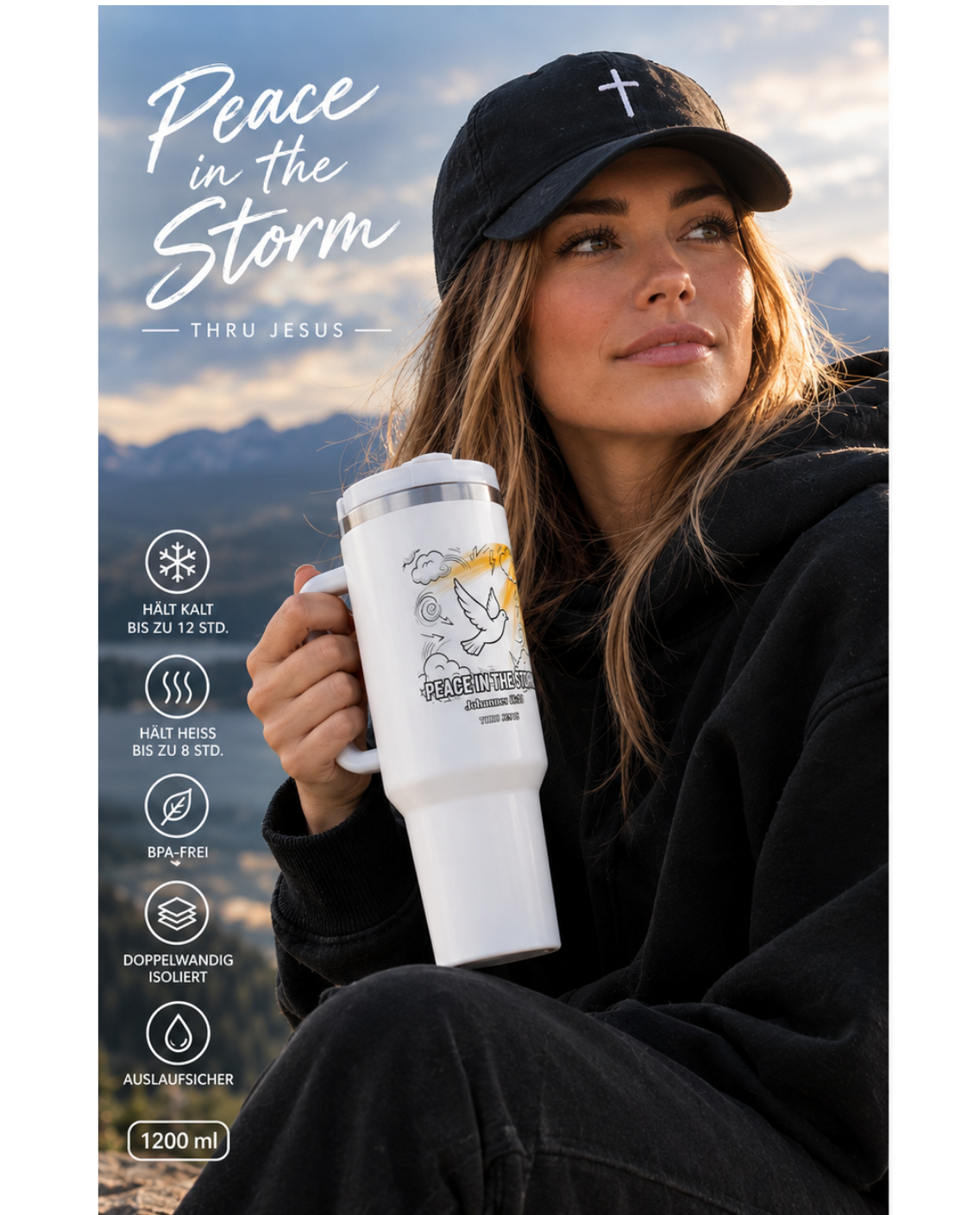 "Peace in the Storm" – Thermal Mug