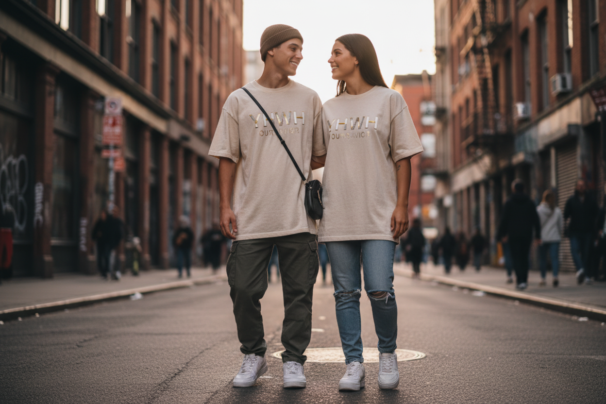 Oversized T-Shirt - YHWH our savior