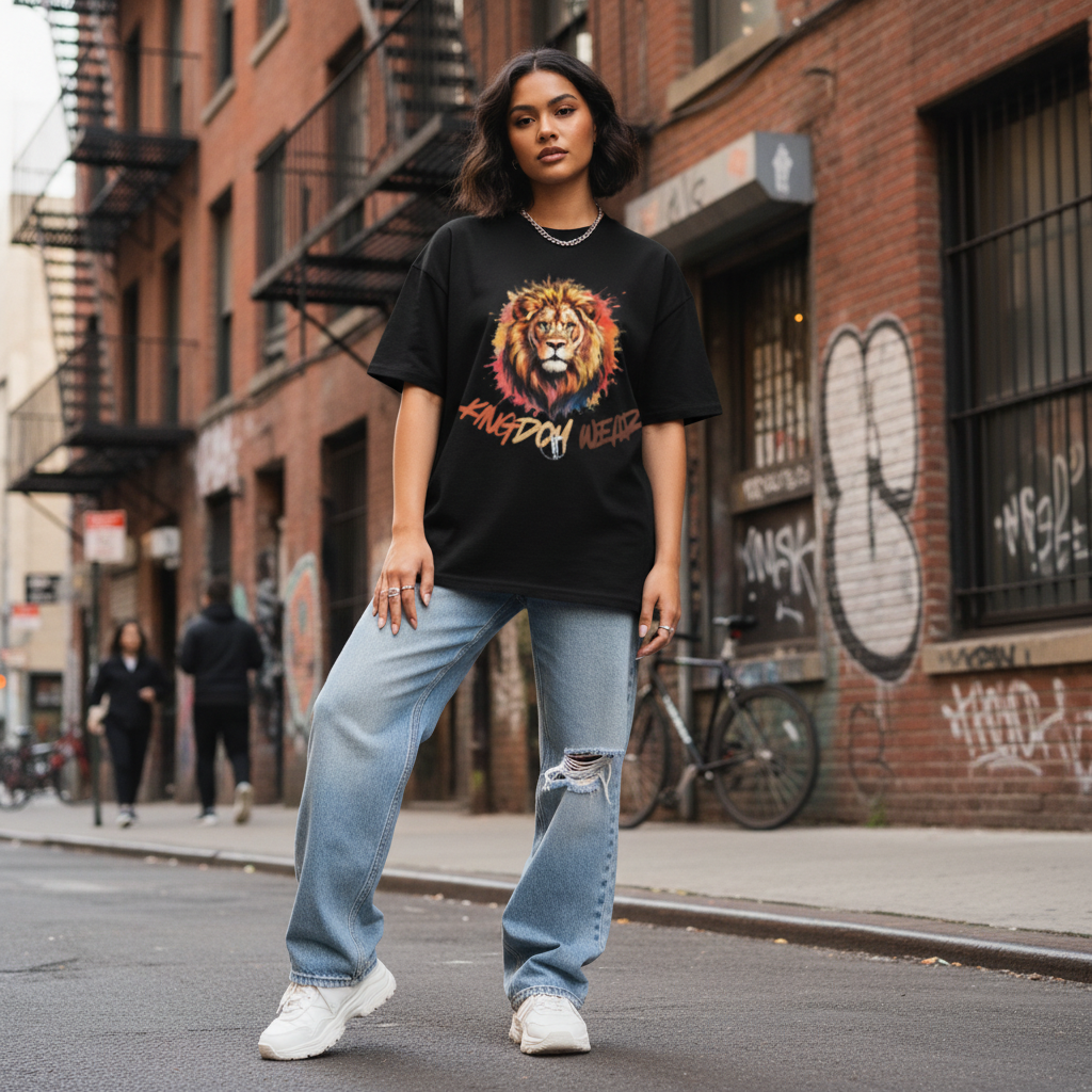 Oversized T-Shirt - KINGDOM