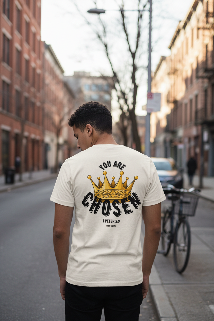 „CHOSEN" – Faith Statement Tee | Unisex | Backprint
